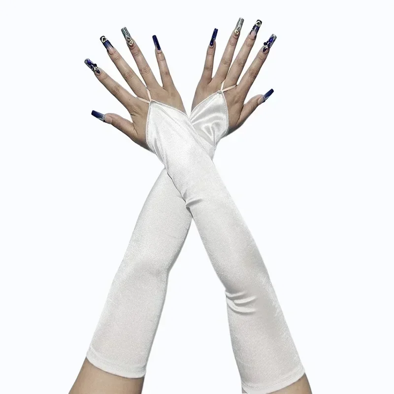 Guantes de satén sin dedos con - Women'S Fashion Of The 1920S reseña y precio