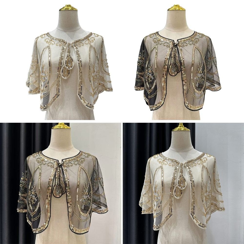 Elegante Chal de Lentejuelas B - Women'S Fashion Of The 1920S reseña y precio